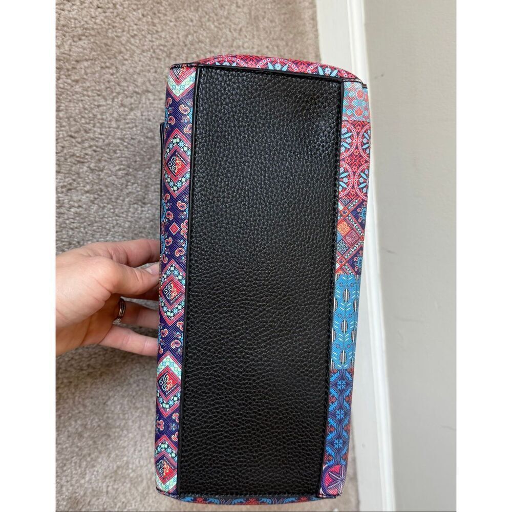 Desigual Roma Birmania Satchel Crossbody Bag Multicolor - Picture 4 of 14